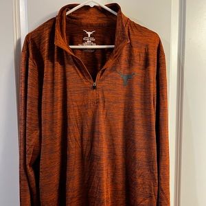 Men’s long sleeve light pull over. Texas Longhorns